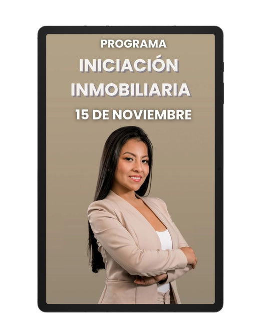 Programa de Iniciación Inmobiliaria